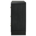 CAVELLE 6-DRAWER DRESSER CABINET BLACK - Image 5