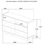 CAVELLE 6-DRAWER DRESSER CABINET BLACK - Image 13