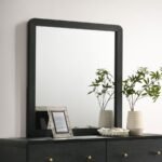 CAVELLE DRESSER MIRROR BLACK - Image 2