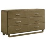 AMSBURY 5-PIECE QUEEN BEDROOM SET NUTMEG - Image 7
