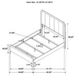 AMSBURY 5-PIECE QUEEN BEDROOM SET NUTMEG - Image 16