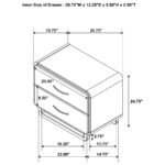 AMSBURY 5-PIECE QUEEN BEDROOM SET NUTMEG - Image 17