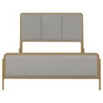 ARINI 5-PIECE QUEEN BEDROOM SET SAND WASH AND GREY - Image 4
