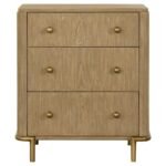 ARINI 3-DRAWER NIGHTSTAND SAND WASH - Image 3