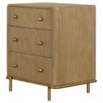 ARINI 3-DRAWER NIGHTSTAND SAND WASH - Image 4