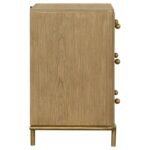 ARINI 3-DRAWER NIGHTSTAND SAND WASH - Image 9