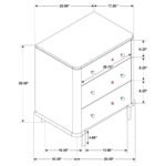 ARINI 3-DRAWER NIGHTSTAND SAND WASH - Image 12