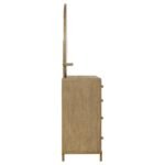 ARINI 8-DRAWER DRESSER WITH MIRROR SAND WASH - Image 7
