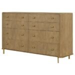ARINI 8-DRAWER DRESSER SAND WASH - Image 4