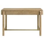 ARINI 2-DRAWER VANITY DESK MAKEUP TABLE SAND WASH - Image 6
