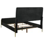 ARINI 5-PIECE QUEEN BEDROOM SET BLACK AND NATURAL - Image 4