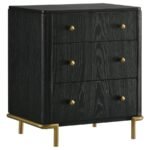 ARINI 5-PIECE QUEEN BEDROOM SET BLACK AND GREY - Image 5