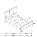ARINI 5-PIECE QUEEN BEDROOM SET BLACK AND GREY - Image 16
