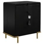 ARINI 3-DRAWER NIGHTSTAND BLACK - Image 6