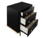 ARINI 3-DRAWER NIGHTSTAND BLACK - Image 10