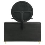 ARINI 8-DRAWER DRESSER WITH MIRROR BLACK - Image 7