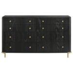 ARINI 8-DRAWER DRESSER BLACK - Image 3