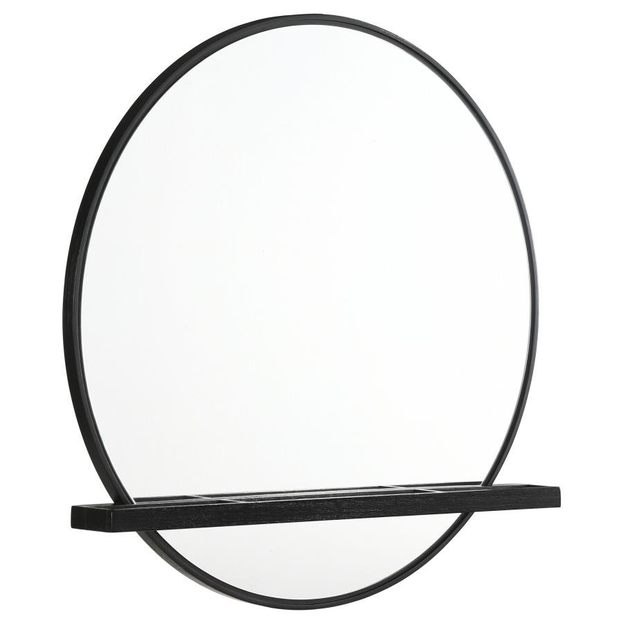 224334_02x900.jpg ARINI DRESSER MIRROR BLACK - Image 1
