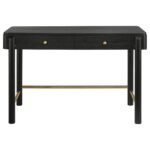 ARINI 2-PIECE MAKEUP VANITY TABLE AND MIRROR SET BLACK - Image 4