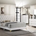 KENDALL 5-PIECE QUEEN BEDROOM SET WHITE