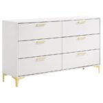 KENDALL 6-DRAWER DRESSER WHITE