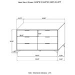 KENDALL 6-DRAWER DRESSER WHITE - Image 9