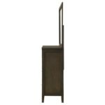 WILKES 6-DRAWER DRESSER AND MIRROR DARK COCOA - Image 5