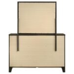 WILKES 6-DRAWER DRESSER AND MIRROR DARK COCOA - Image 7
