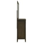 WILKES 6-DRAWER DRESSER AND MIRROR DARK COCOA - Image 9