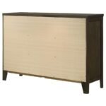 WILKES 6-DRAWER DRESSER CABINET DARK COCOA - Image 8