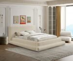 Dane Teddy Fabric Upholstered Bed - Image 2