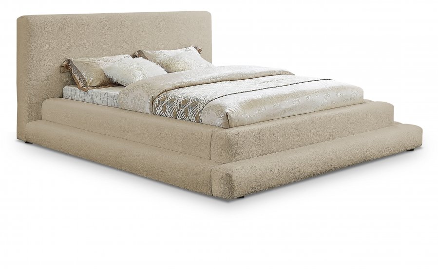 22444.jpg Dane Teddy Fabric Upholstered Bed - Image 1