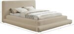 Dane Teddy Fabric Upholstered Bed - Image 8