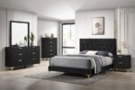 KENDALL 2-DRAWER NIGHTSTAND BLACK - Image 13