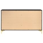 KENDALL 6-DRAWER DRESSER BLACK - Image 5