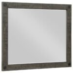 LILITH DRESSER MIRROR DISTRESSED GREY