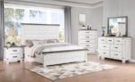 LILITH DRESSER MIRROR DISTRESSED GREY - Image 6