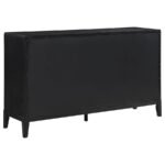 BROOKMEAD 5-PIECE UPHOLSTERED QUEEN BEDROOM SET BLACK - Image 8