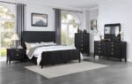 BROOKMEAD 5-PIECE QUEEN BEDROOM SET BLACK