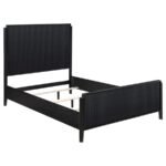 BROOKMEAD 5-PIECE QUEEN BEDROOM SET BLACK - Image 3