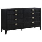 BROOKMEAD 5-PIECE QUEEN BEDROOM SET BLACK - Image 7