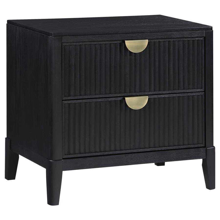 224712_02x900.jpg BROOKMEAD 2-DRAWER NIGHTSTAND BLACK - Image 1