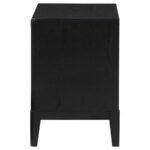 BROOKMEAD 2-DRAWER NIGHTSTAND BLACK - Image 5