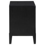 BROOKMEAD 2-DRAWER NIGHTSTAND BLACK - Image 9