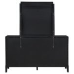 BROOKMEAD 8-DRAWER DRESSER WITH MIRROR BLACK - Image 7