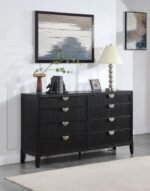 BROOKMEAD 8-DRAWER DRESSER BLACK - Image 2
