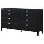 BROOKMEAD 8-DRAWER DRESSER BLACK - Image 4