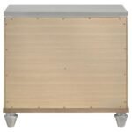 VERONICA 2-DRAWER NIGHTSTAND LIGHT SILVER - Image 7