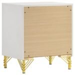 LUCIA 5-PIECE QUEEN BEDROOM SET BEIGE AND WHITE - Image 6