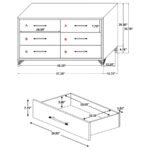 LUCIA 5-PIECE QUEEN BEDROOM SET BEIGE AND WHITE - Image 18